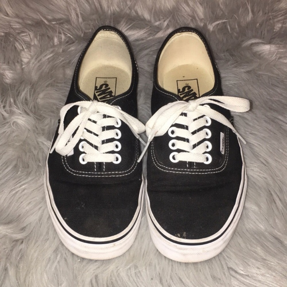 Black classic vans